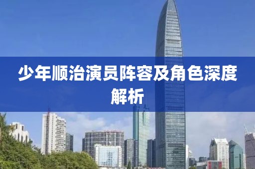 少年顺治演员阵容及角色深度解析