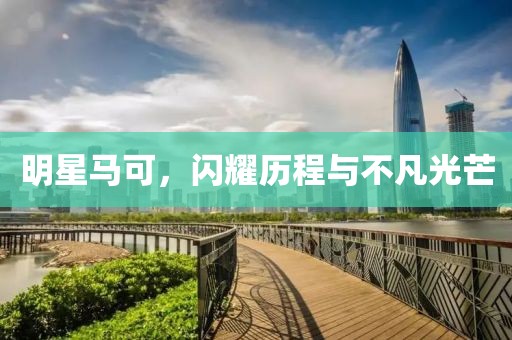 明星马可，闪耀历程与不凡光芒