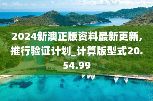 2024新澳正版资料最新更新,推行验证计划_计算版型式20.54.99