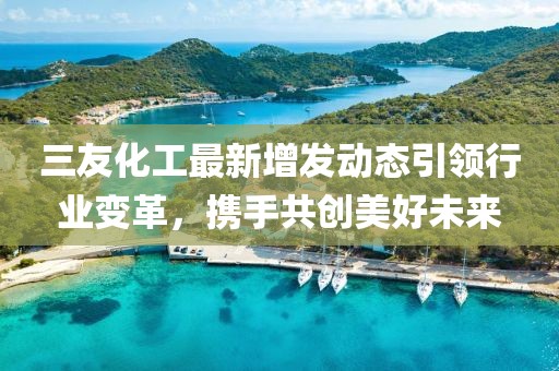 三友化工最新增发动态引领行业变革，携手共创美好未来
