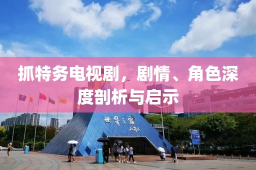 抓特务电视剧，剧情、角色深度剖析与启示