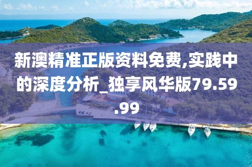 新澳精准正版资料免费,实践中的深度分析_独享风华版79.59.99