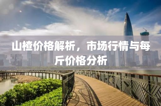 山楂价格解析，市场行情与每斤价格分析