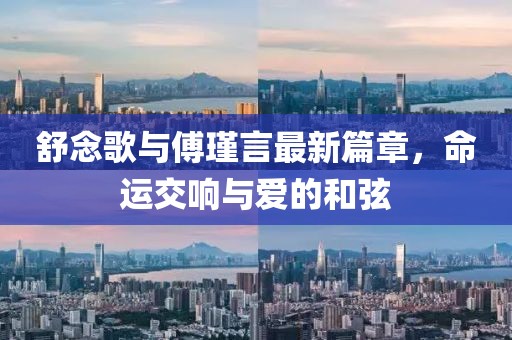 舒念歌与傅瑾言最新篇章，命运交响与爱的和弦