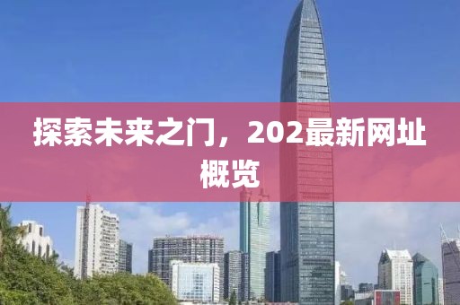 探索未来之门，202最新网址概览
