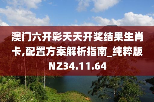 澳门六开彩天天开奖结果生肖卡,配置方案解析指南_纯粹版NZ34.11.64