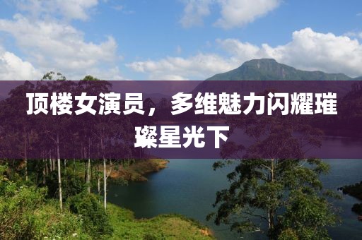 顶楼女演员，多维魅力闪耀璀璨星光下