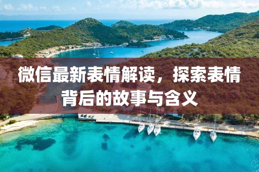 微信最新表情解读，探索表情背后的故事与含义