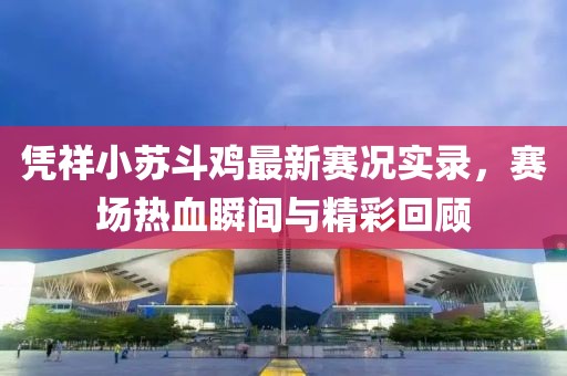凭祥小苏斗鸡最新赛况实录，赛场热血瞬间与精彩回顾