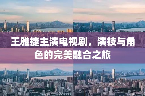 王雅捷主演电视剧，演技与角色的完美融合之旅