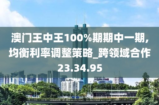 澳门王中王100%期期中一期,均衡利率调整策略_跨领域合作23.34.95