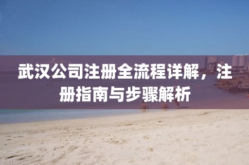 武汉公司注册全流程详解，注册指南与步骤解析