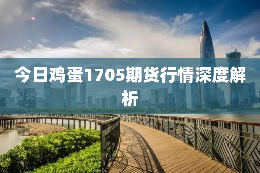 今日鸡蛋1705期货行情深度解析