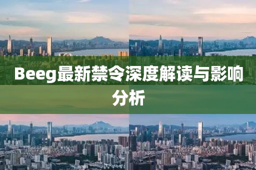 Beeg最新禁令深度解读与影响分析