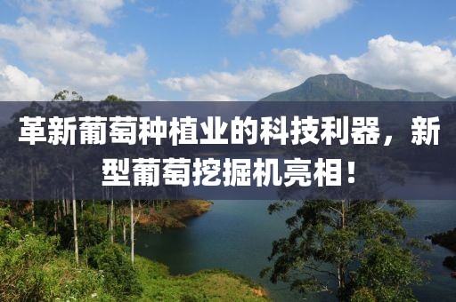 革新葡萄种植业的科技利器，新型葡萄挖掘机亮相！