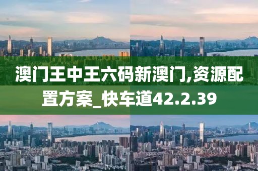 澳门王中王六码新澳门,资源配置方案_快车道42.2.39
