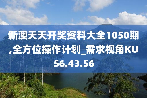 新澳天天开奖资料大全1050期,全方位操作计划_需求视角KU56.43.56