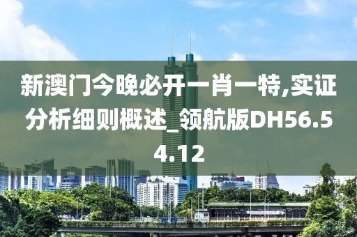 新澳门今晚必开一肖一特,实证分析细则概述_领航版DH56.54.12