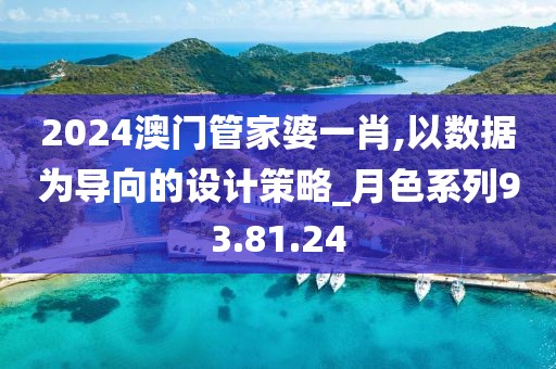 2024澳门管家婆一肖,以数据为导向的设计策略_月色系列93.81.24