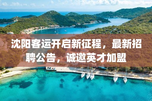 沈阳客运开启新征程，最新招聘公告，诚邀英才加盟