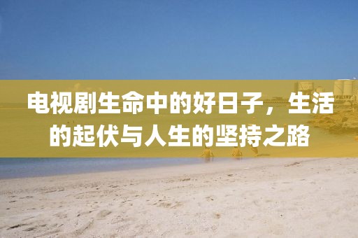 电视剧生命中的好日子，生活的起伏与人生的坚持之路