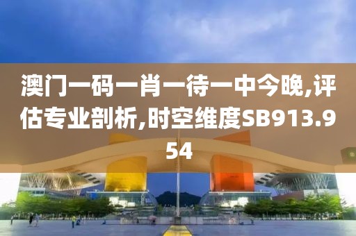 澳门一码一肖一待一中今晚,评估专业剖析,时空维度SB913.954