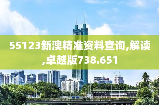 55123新澳精准资料查询,解读,卓越版738.651