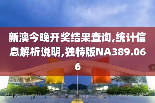 新澳今晚开奖结果查询,统计信息解析说明,独特版NA389.066