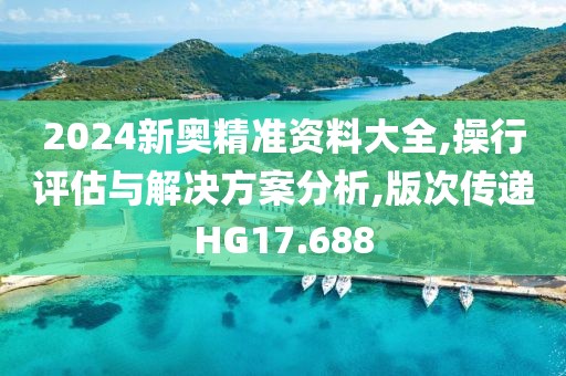 2024新奥精准资料大全,操行评估与解决方案分析,版次传递HG17.688