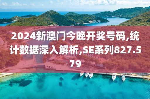 2024新澳门今晚开奖号码,统计数据深入解析,SE系列827.579