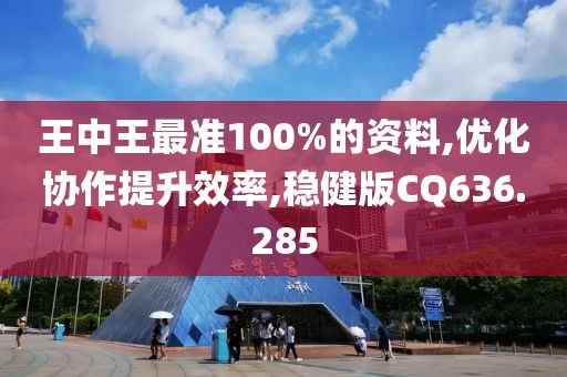 王中王最准100%的资料,优化协作提升效率,稳健版CQ636.285