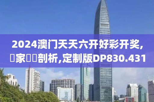 2024澳门天天六开好彩开奖,專家觀點剖析,定制版DP830.431