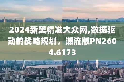 2024新奥精准大众网,数据驱动的战略规划，潮流版PN2604.6173