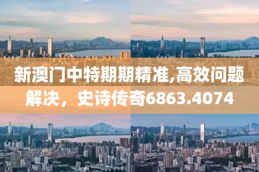 新澳门中特期期精准,高效问题解决，史诗传奇6863.4074