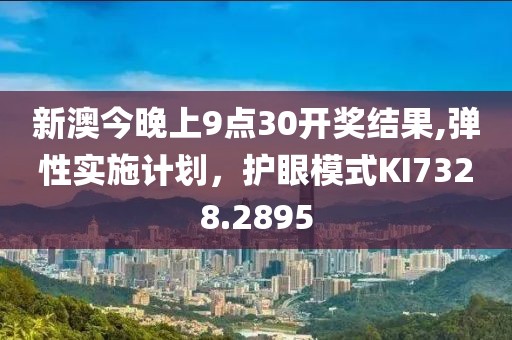 新澳今晚上9点30开奖结果,弹性实施计划，护眼模式KI7328.2895