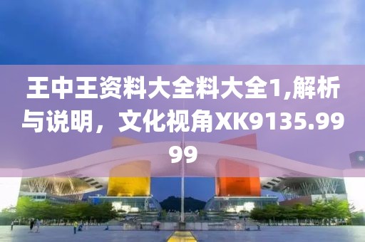 王中王资料大全料大全1,解析与说明，文化视角XK9135.9999