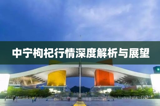 中宁枸杞行情深度解析与展望