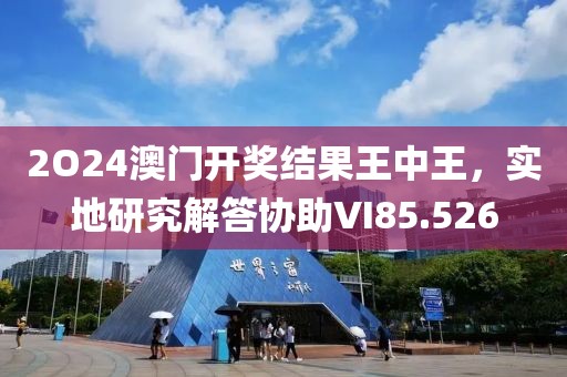 2O24澳门开奖结果王中王，实地研究解答协助VI85.526