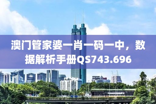 澳门管家婆一肖一码一中，数据解析手册QS743.696