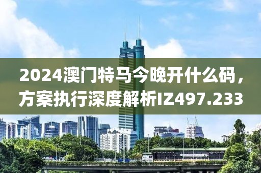2024澳门特马今晚开什么码，方案执行深度解析IZ497.233