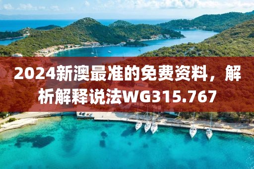 2024新澳最准的免费资料，解析解释说法WG315.767
