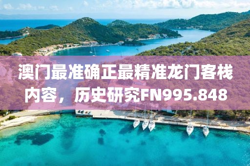 澳门最准确正最精准龙门客栈内容，历史研究FN995.848
