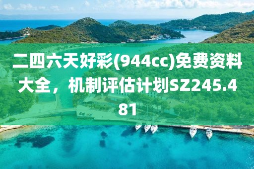 二四六天好彩(944cc)免费资料大全，机制评估计划SZ245.481