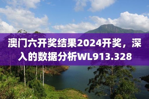 澳门六开奖结果2024开奖，深入的数据分析WL913.328