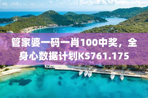 管家婆一码一肖100中奖，全身心数据计划KS761.175