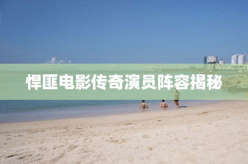 悍匪电影传奇演员阵容揭秘