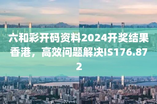六和彩开码资料2024开奖结果香港，高效问题解决IS176.872
