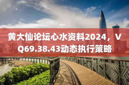黄大仙论坛心水资料2024，VQ69.38.43动态执行策略
