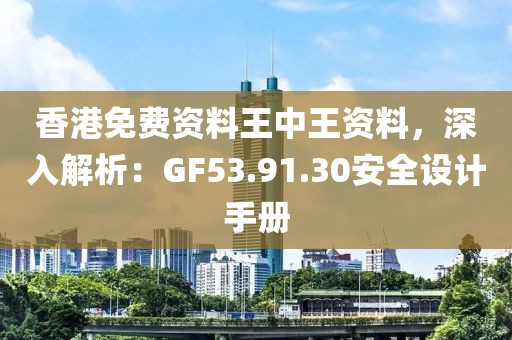 香港免费资料王中王资料，深入解析：GF53.91.30安全设计手册