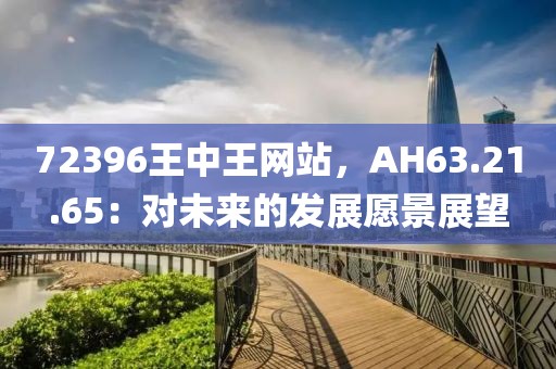 72396王中王网站，AH63.21.65：对未来的发展愿景展望
